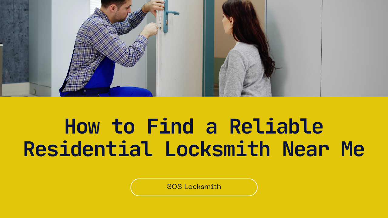 Residential locksmith near me